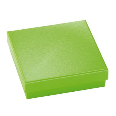 SERIE 1560 EARTH - Bioplastics jewellery box in green