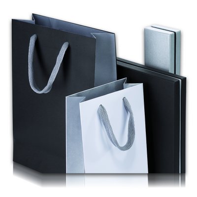 Bolsas de papel de alta calidad para el comercio de cosméticos