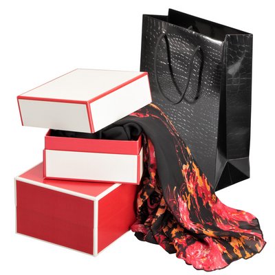 High-quality product packaging for ladies' dresses and accessories