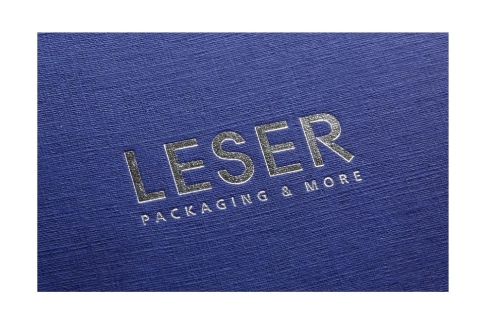 Logo on an individual scarf packaging