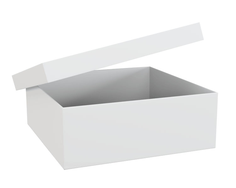 High quality cardboard box with lid