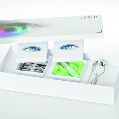 Kartonverpackung fuer Augen-Make-up Zubehoer