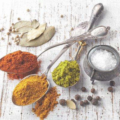 Image Gourmet spices packaging