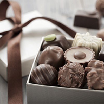 packagaging presentation chocolates