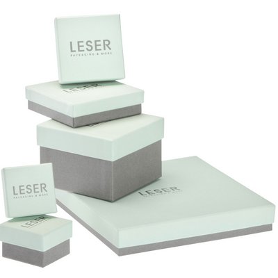 Cajas de joyería de cartón de alta calidad con inserción de espuma y cubierta de espuma adicional
