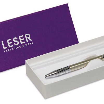 At Leser Packaging & More we produce high-quality cardboard packaging for writing instruments