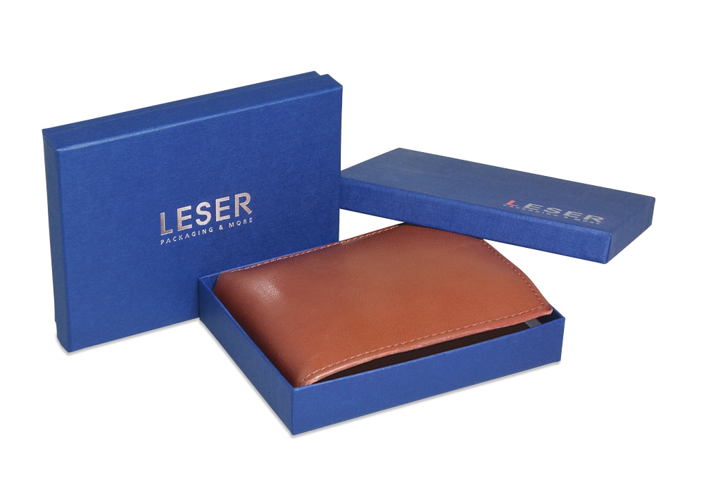 Descubra nuestro embalaje de billetera azul de la serie ELEMENT - ya en pequeñas cantidades a partir de 50 piezas!
