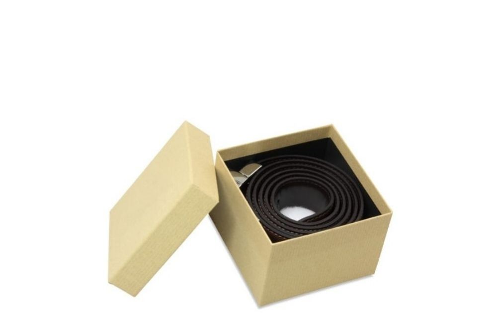 Our slip lid boxes for belts present your brand perfectly to the customer and find a second benefit beyond the purchasing process