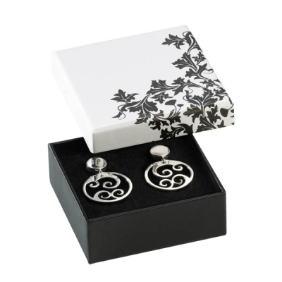 Cardboard jewellery box with foam insert by LESER GmbH