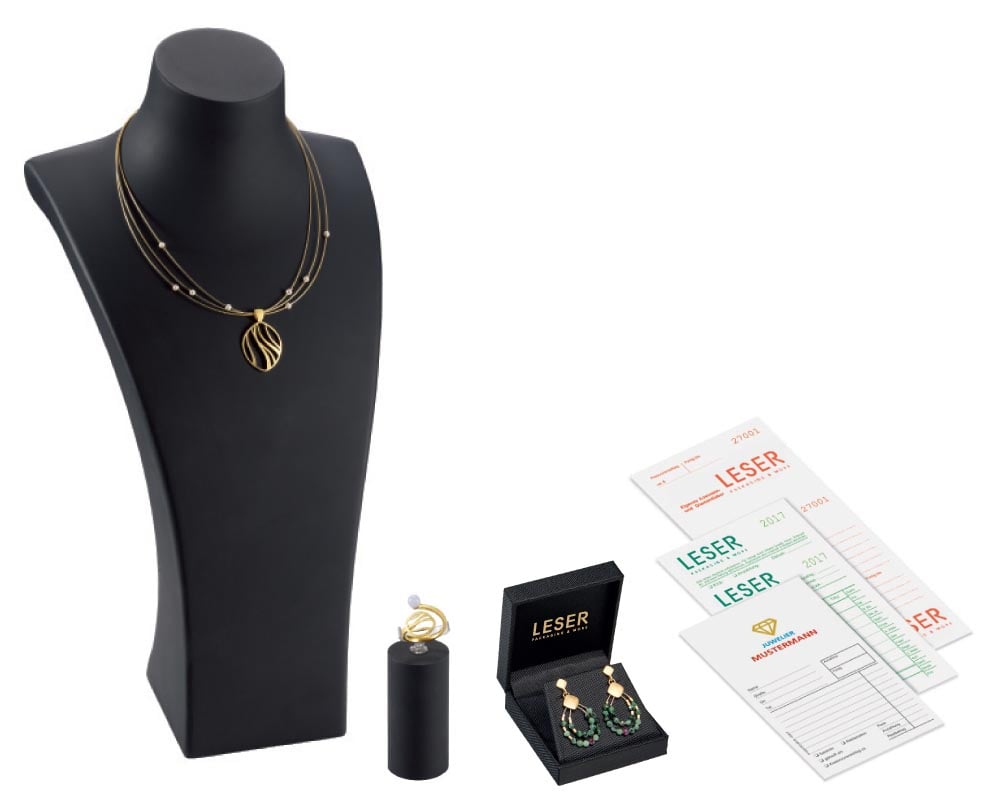 All information about our packaging range for jewellers - Leser Packaging & More
