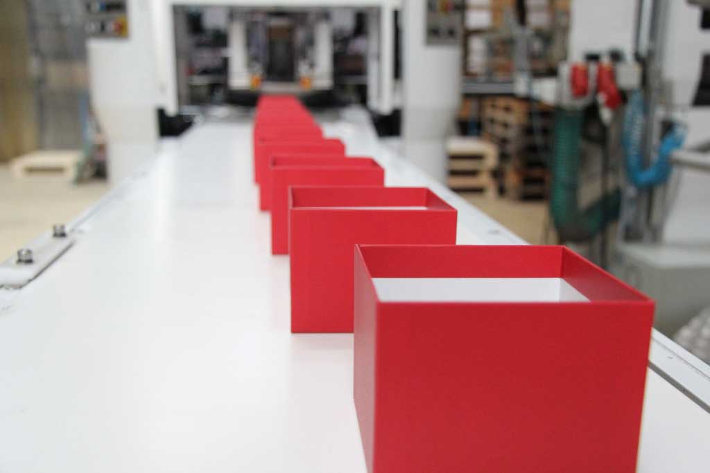 LESER Fabricación por contrato Producción de cajas de cartón
