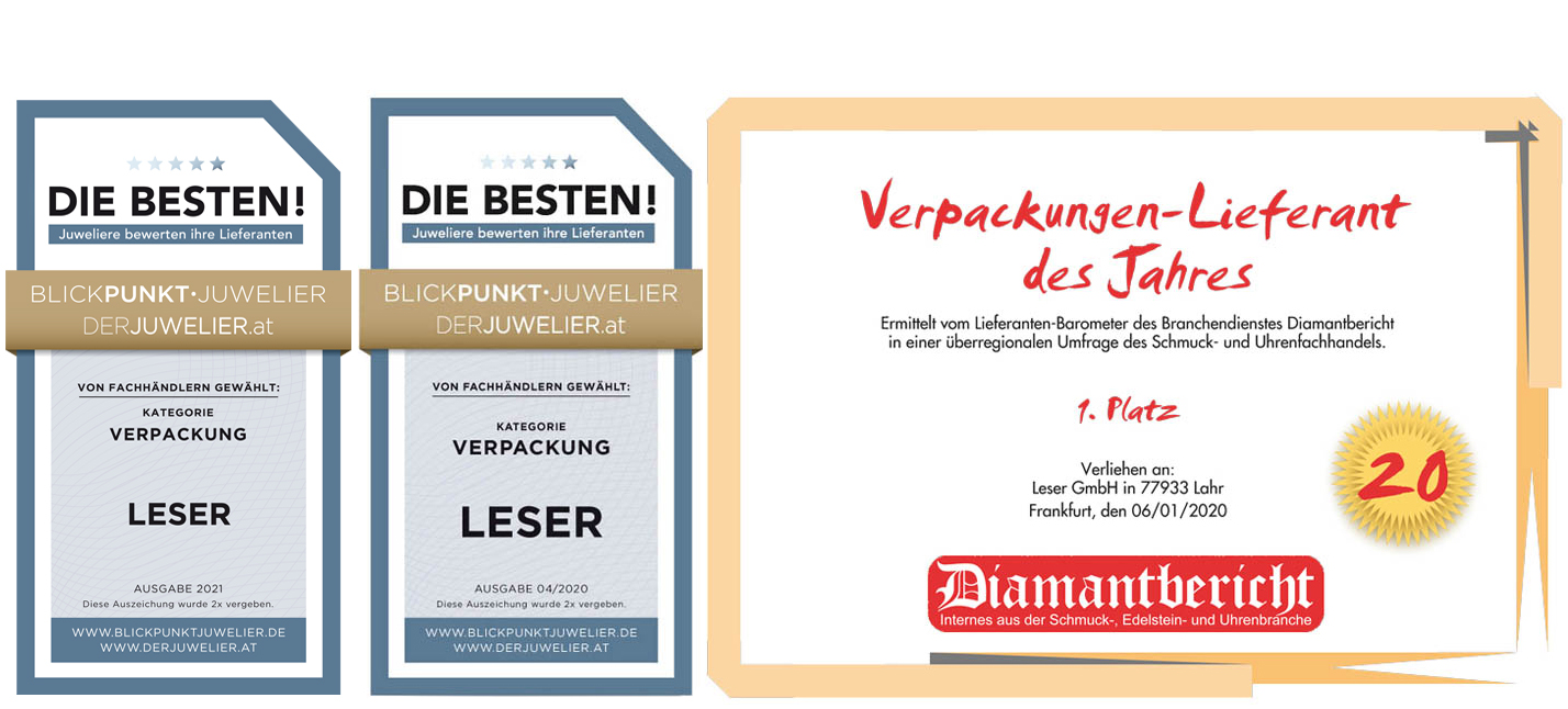 The Awards of the Year 2021 - Packaging Supplier of the Year is LESER